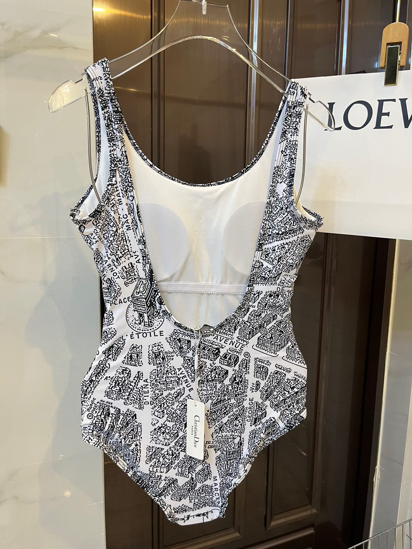 Dior new one-piece swimming costume