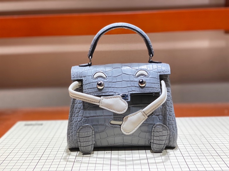 kelly doll  American crocodile top craftsmanship wax thread hand sewing