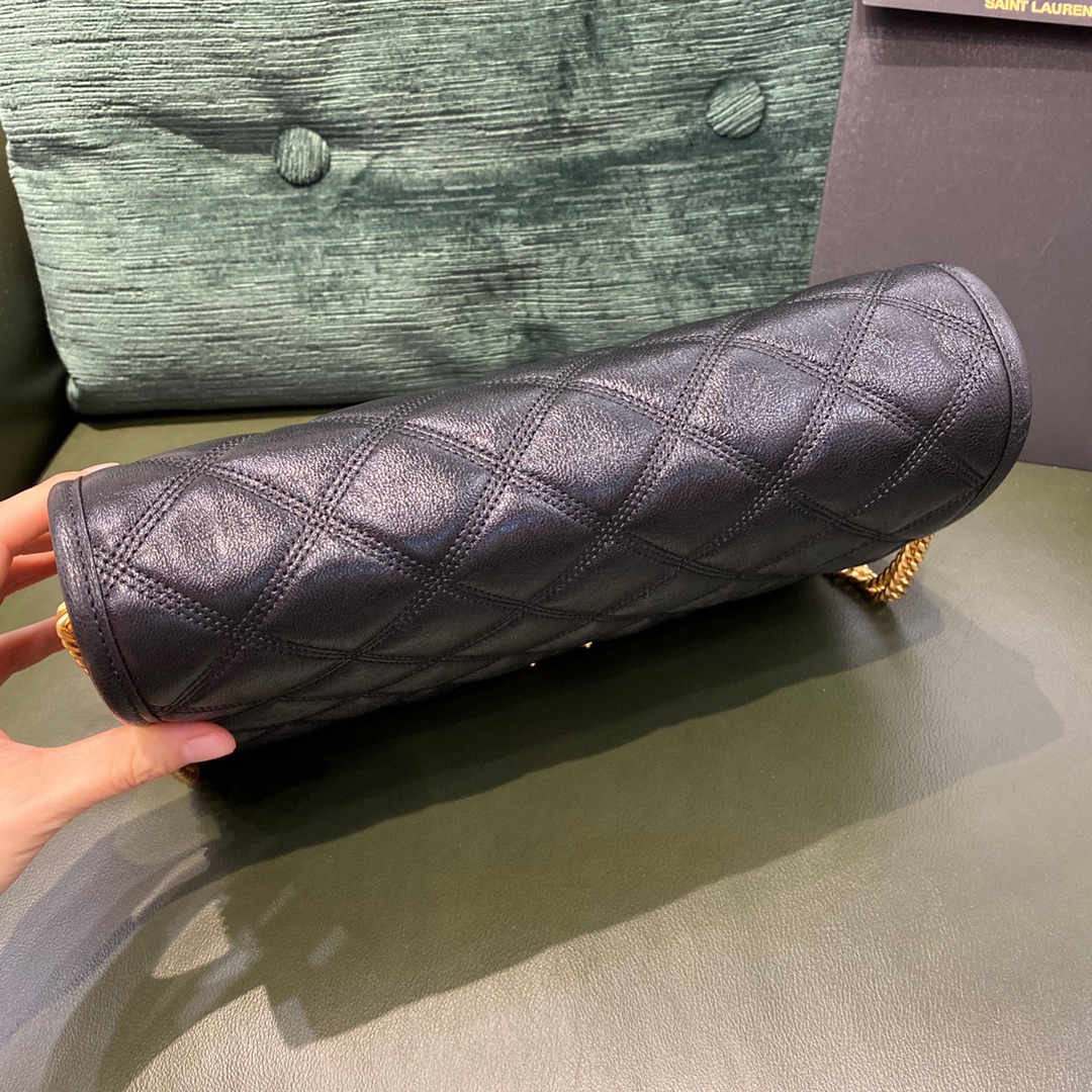 SAINT LAURENT 𝘽𝙀𝘾𝙆𝙔 𝟮𝟳𝙘𝙢 #579607 original leather.JD