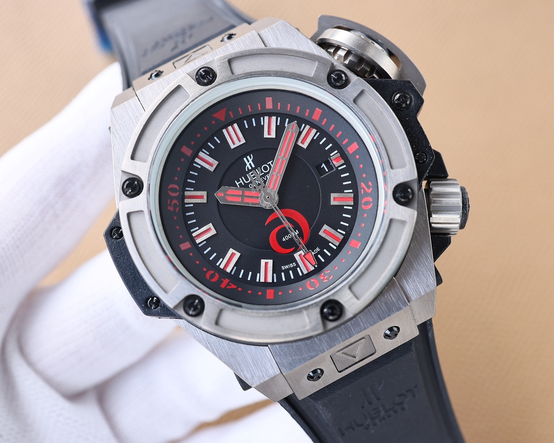 Hublot. King Power Diver 731.NX.1190.RX 【Titanium Case】