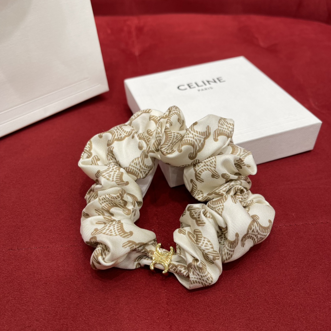 𝐂𝐞𝐥𝐢𝐧𝐞 Bracelet hair tie can be stacked with jewelry 100% mulberry silk