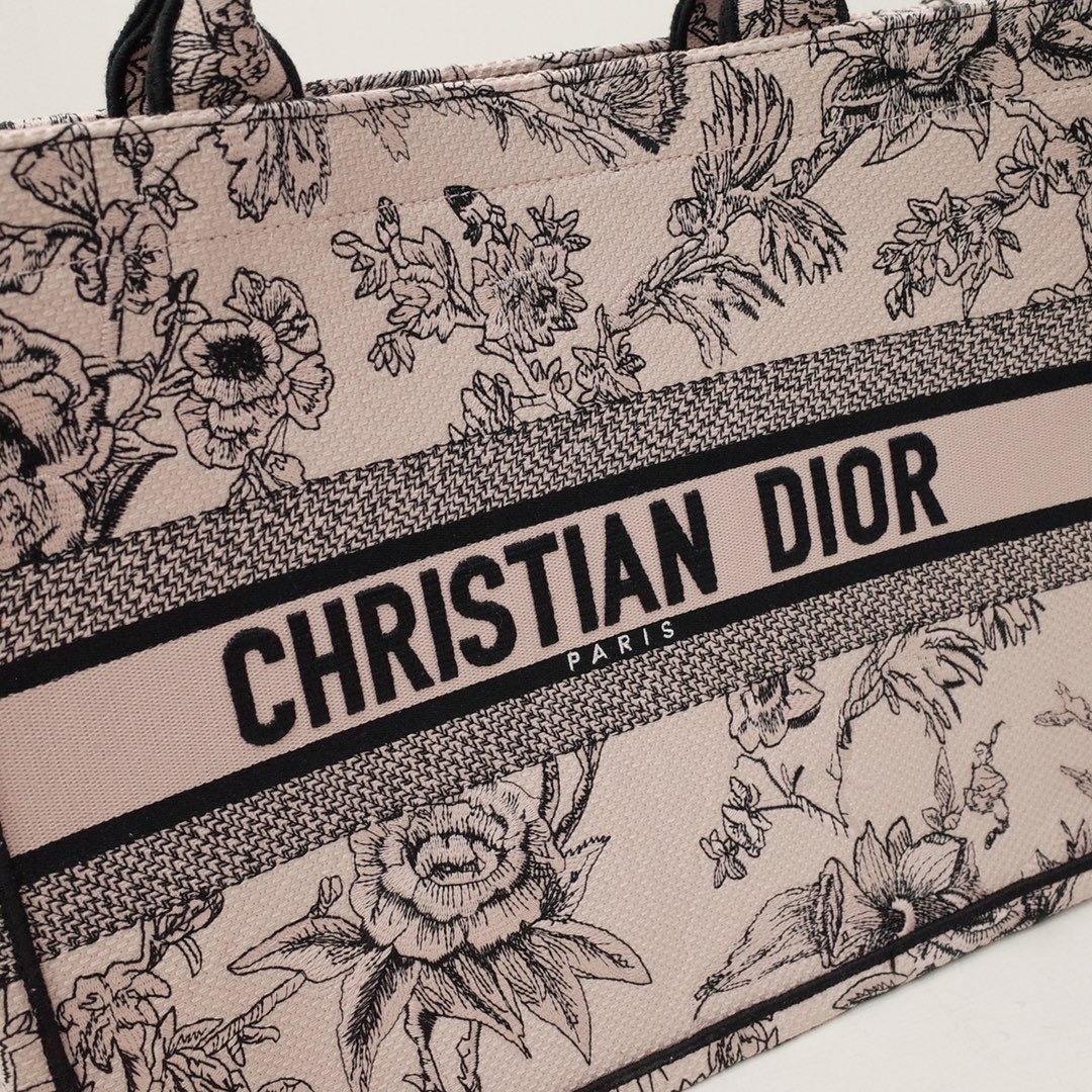 DIOR TOTE oblique vintage print