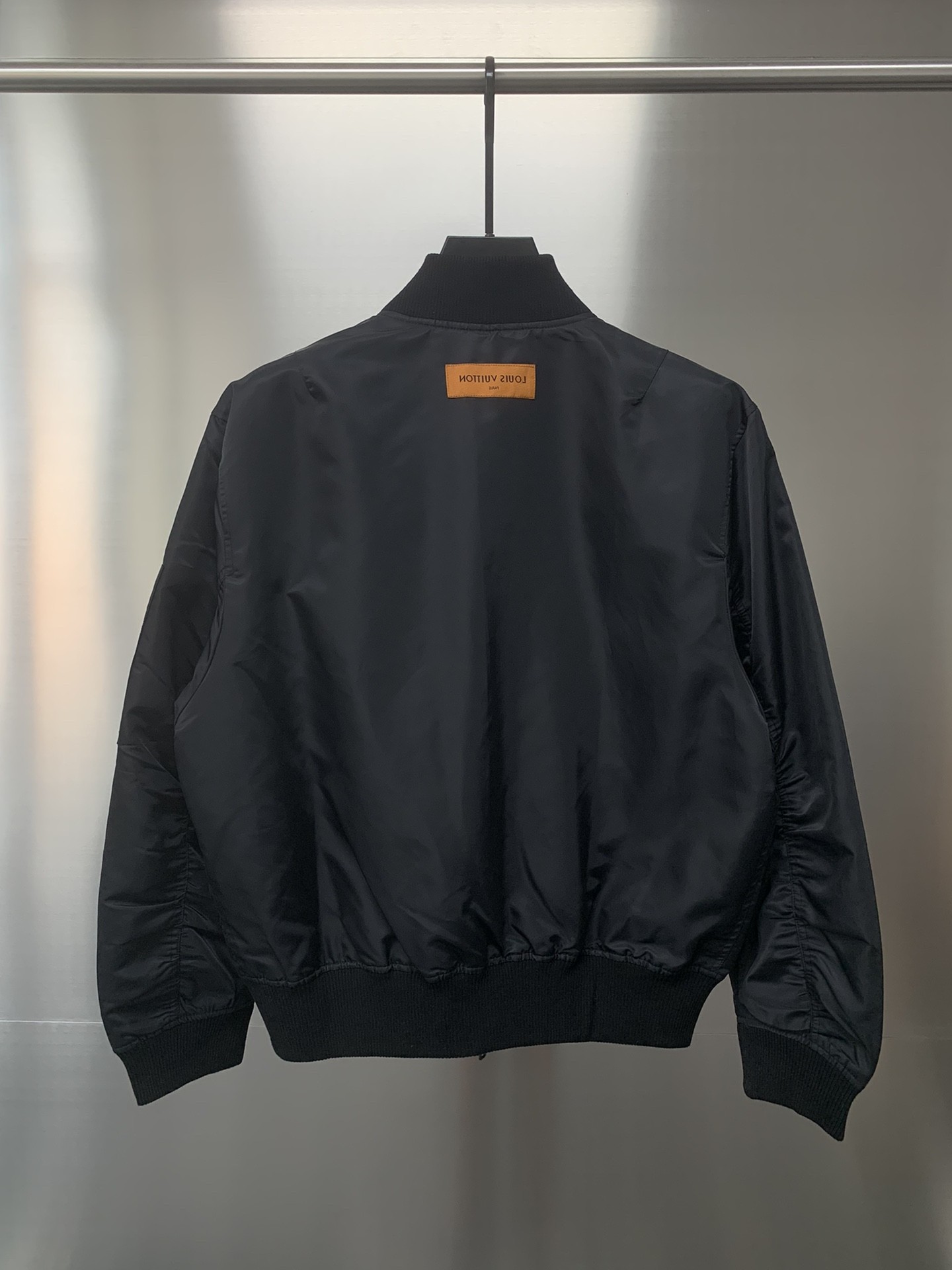 Louis Vuitton graffiti jacquard knit zipped jacket