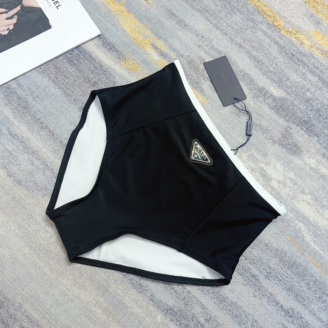 PRADA printed high elastic fitness yoga wear sports suit