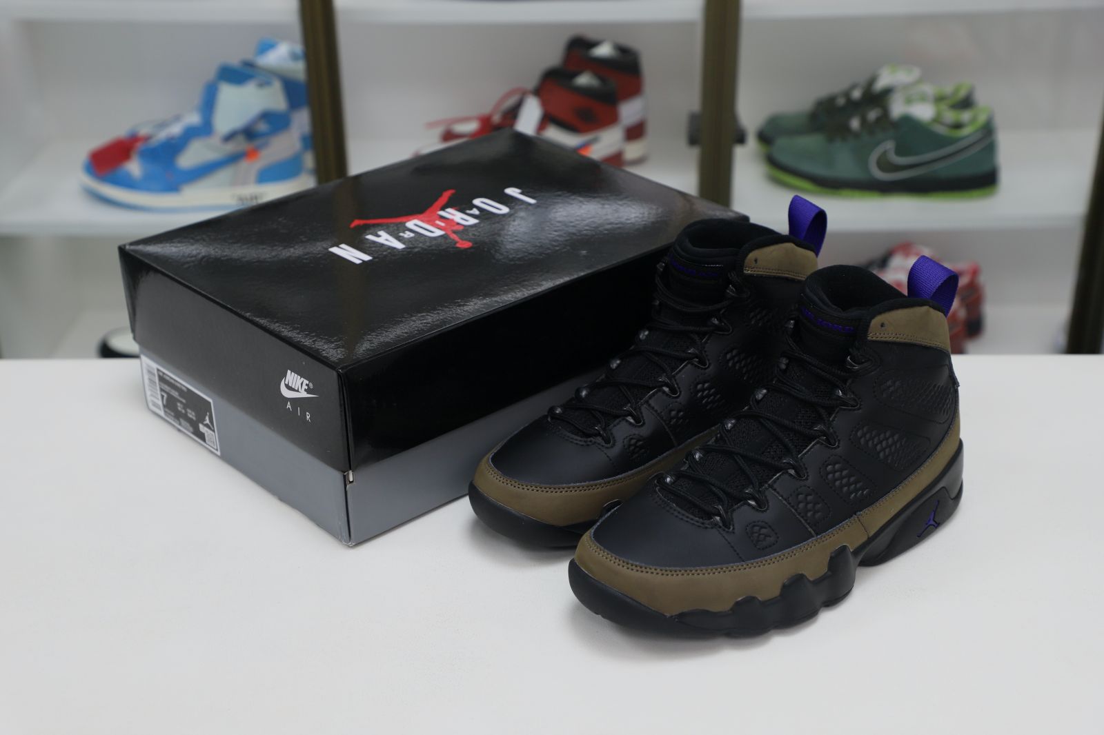 Air Jordan 9 Light Olive