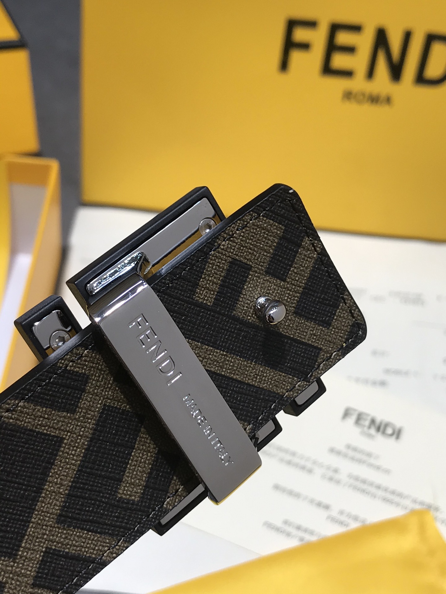 FENDI original rivet buckle