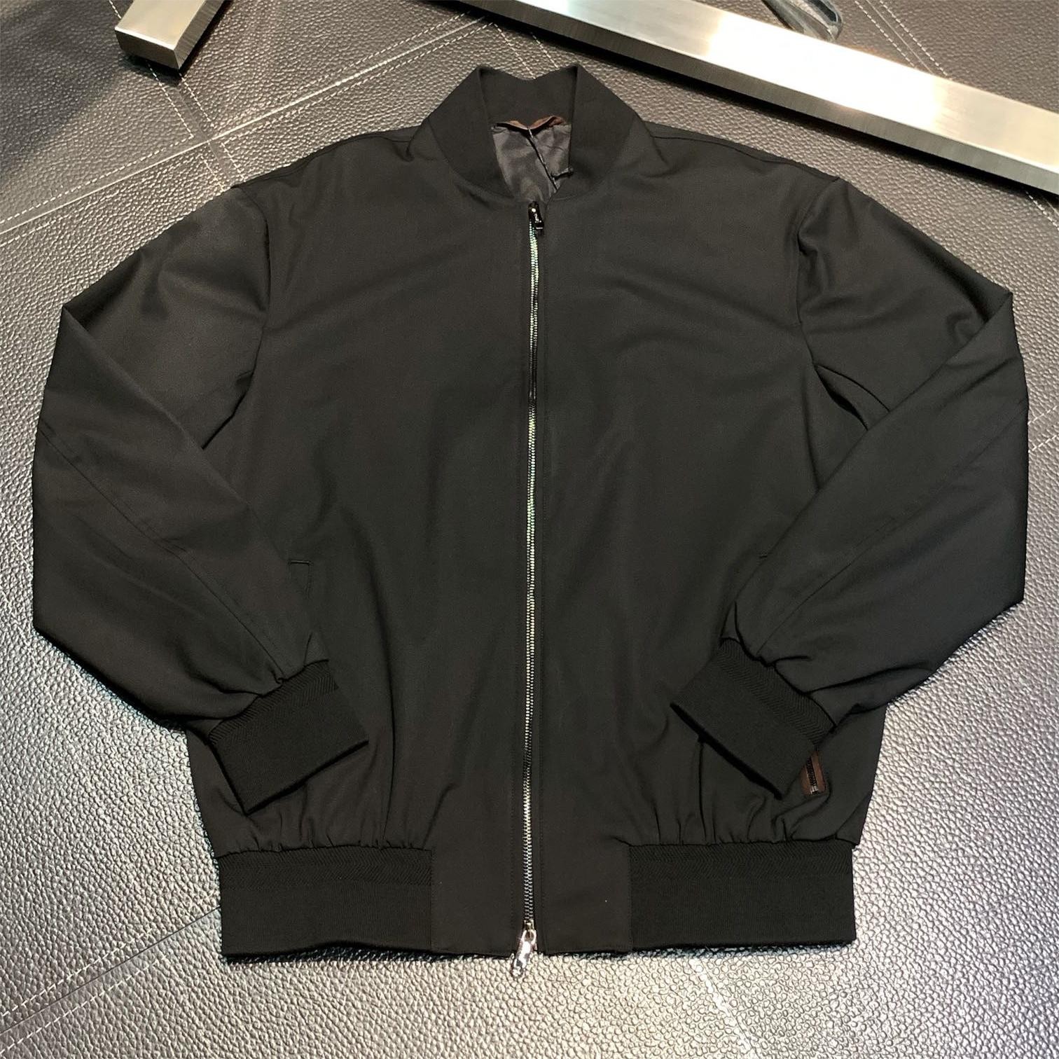 Zegna casual fleece jacket