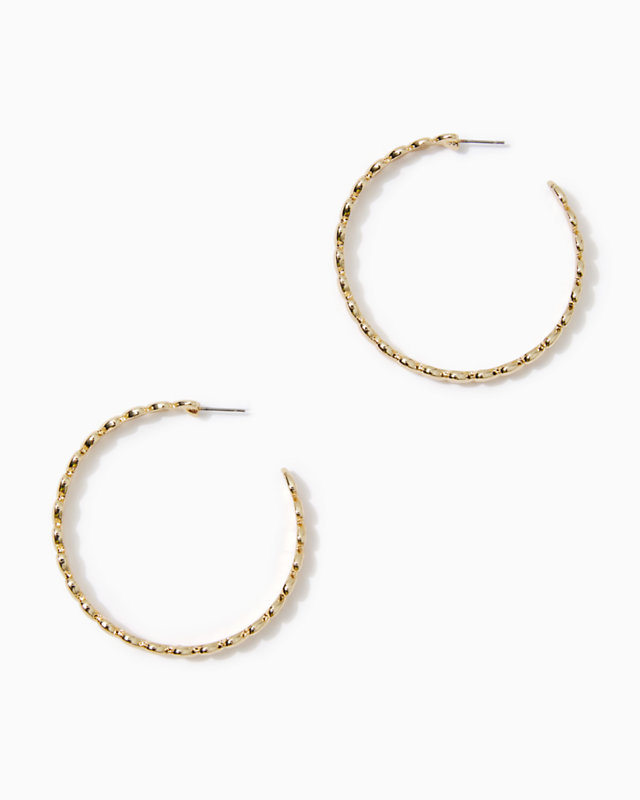 Purrfection Hoop Earrings