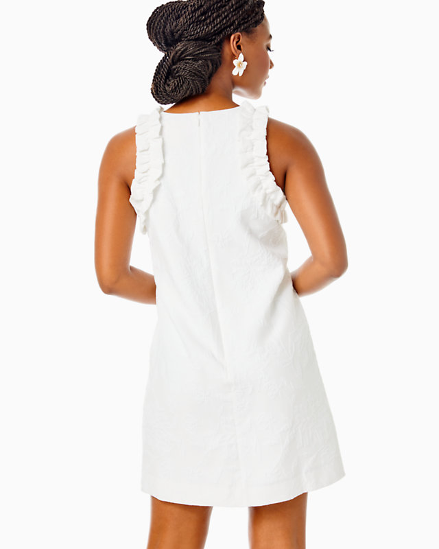 Kailee Stretch Ruffle Shift