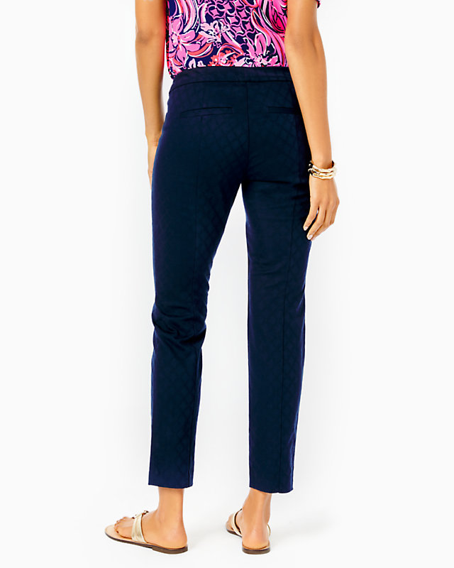 29" Kelly Textured Ankle Length Skinny Pant