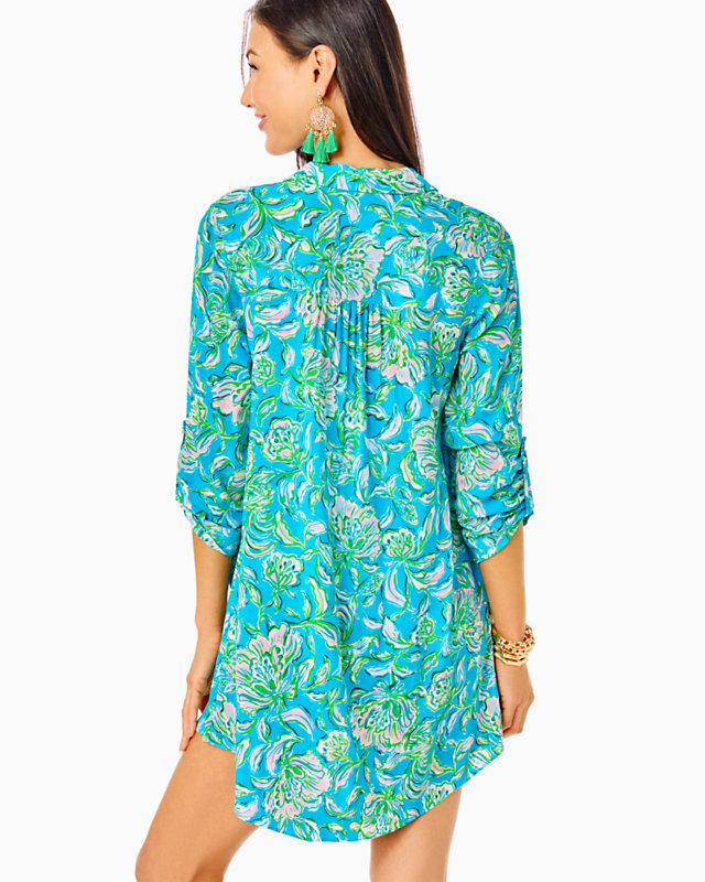 Natalie Shirtdress Cover-Up