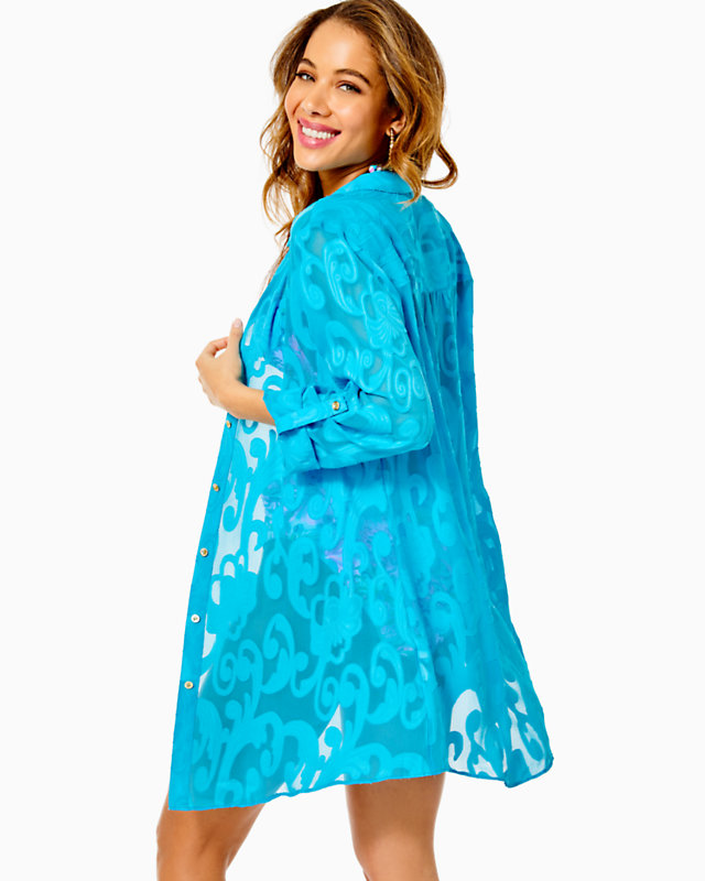 Natalie Shirtdress Cover-Up
