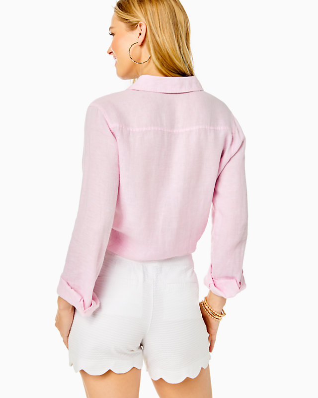 5" Buttercup Scallop Hem Short