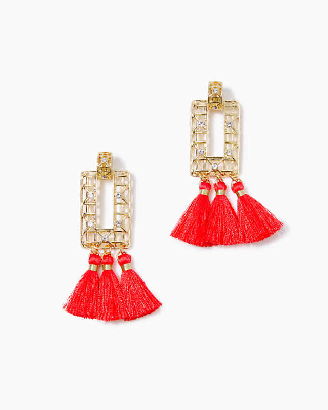 Island Vibes Tassel Earrings