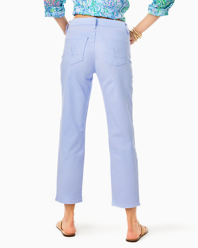 27" South Ocean High Rise Straight Leg Jean