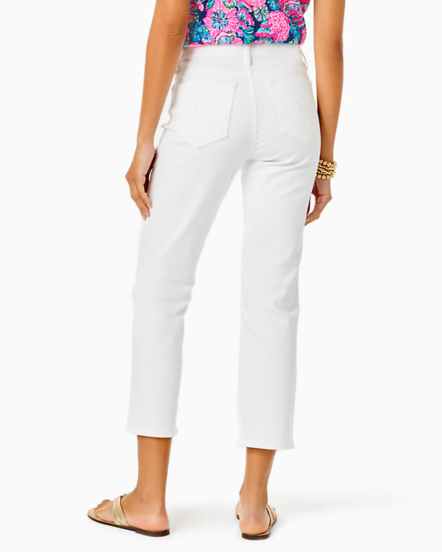 27" South Ocean High Rise Straight Leg Jean