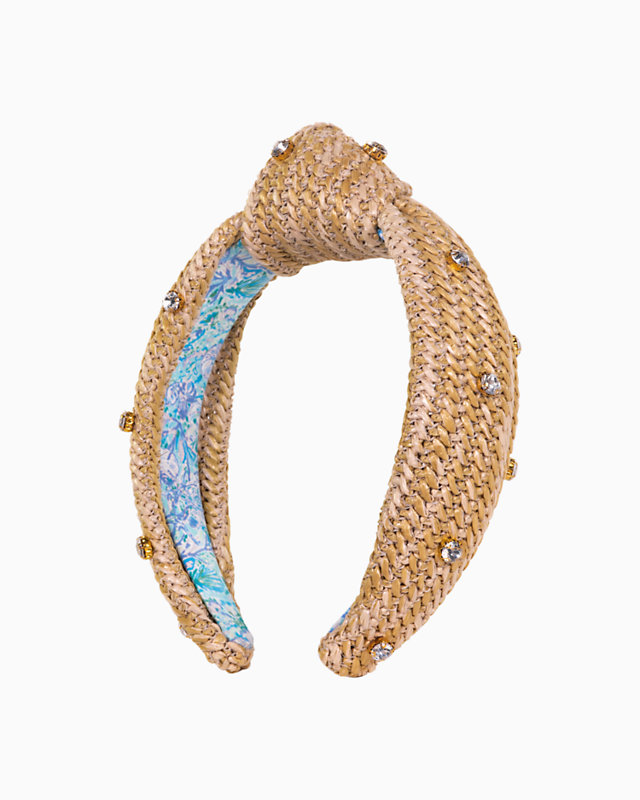 Raffia Embellished Headband