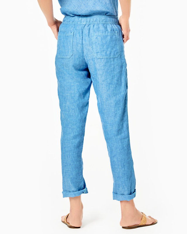 31" Taron Mid-Rise Linen Pant