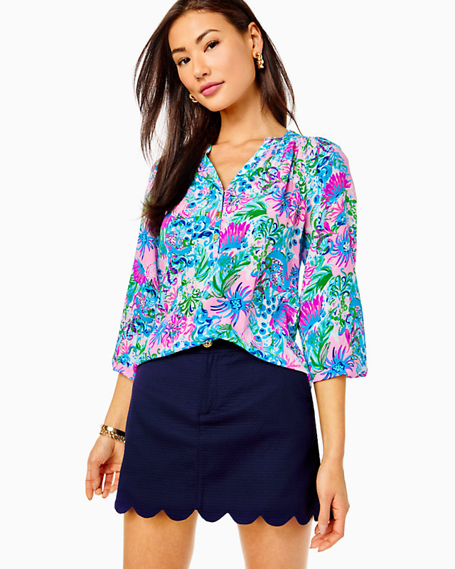 Colette Scallop Hem Skort