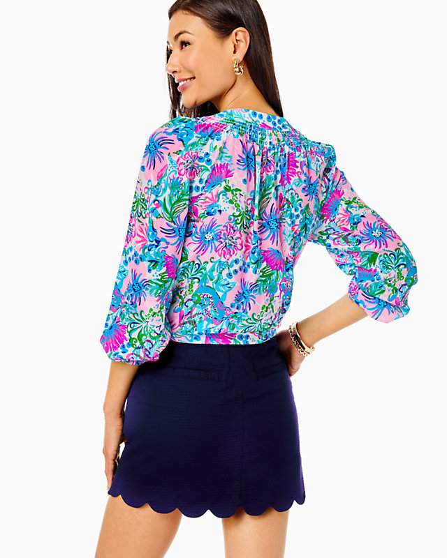Colette Scallop Hem Skort