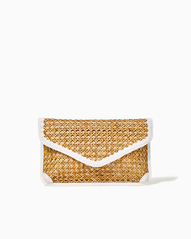 St. Barts Cane Clutch