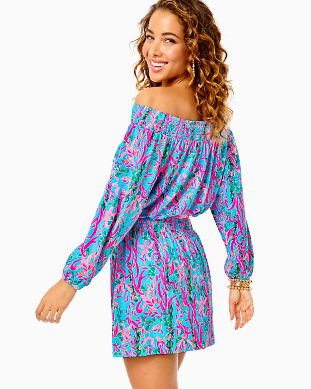 Cyla Off-The-Shoulder Romper