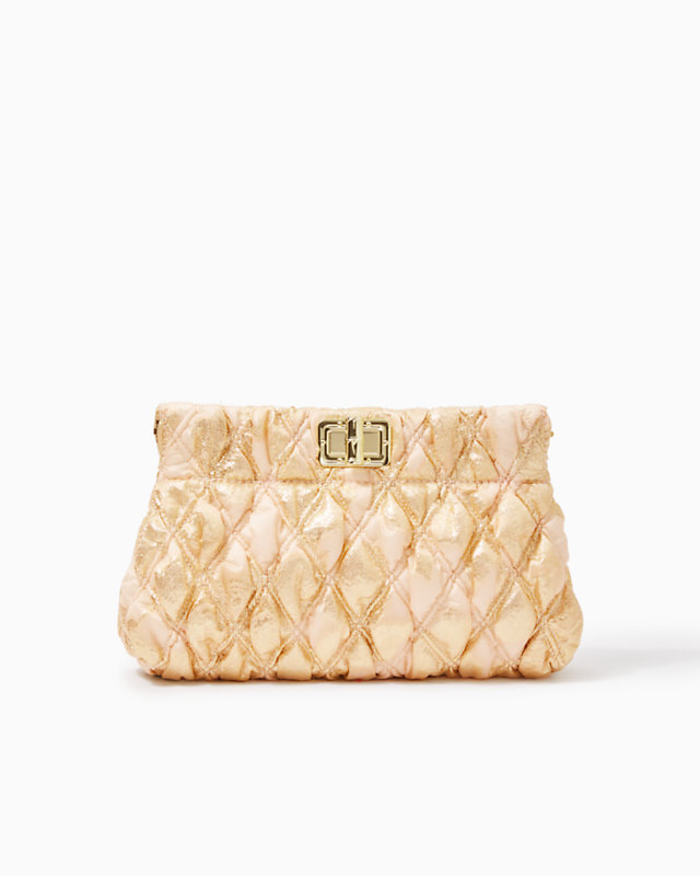 Chancey Quilted Clutch