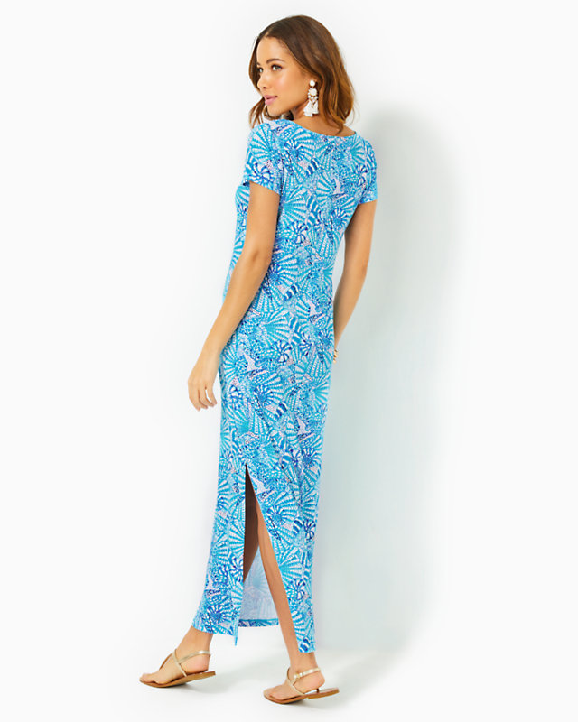 UPF 50+ Sophiletta Short Sleeve Maxi Dress