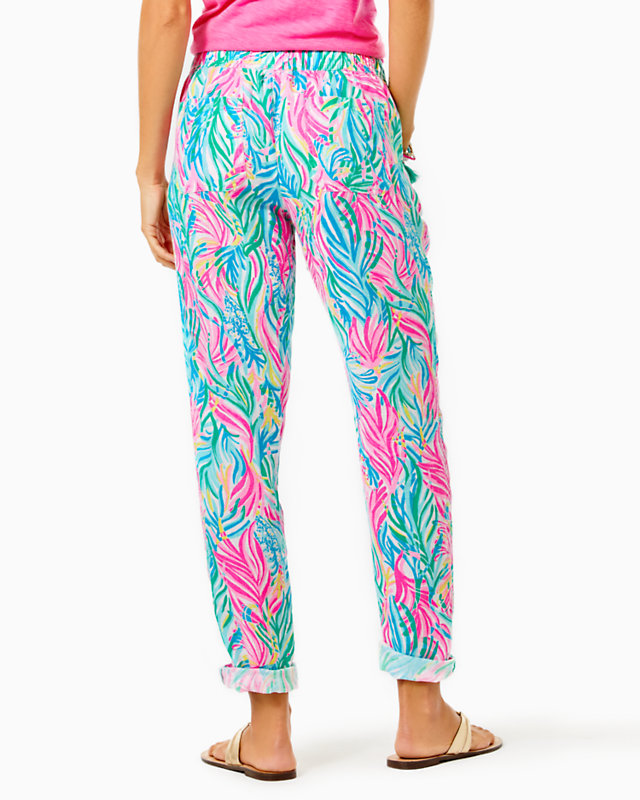 31" Taron Mid-Rise Linen Pant