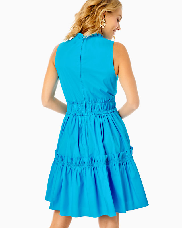 Elina Stretch Ruffle Dress