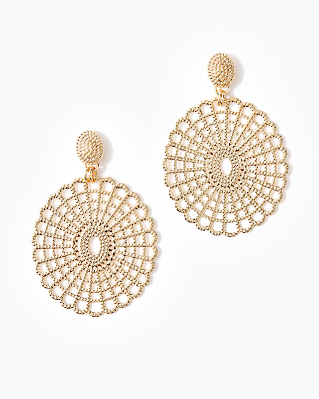 Lilly Lace Statement Earrings