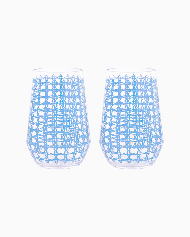 Acrylic Wine Glass Set | Lilly Pulitzer Outlet