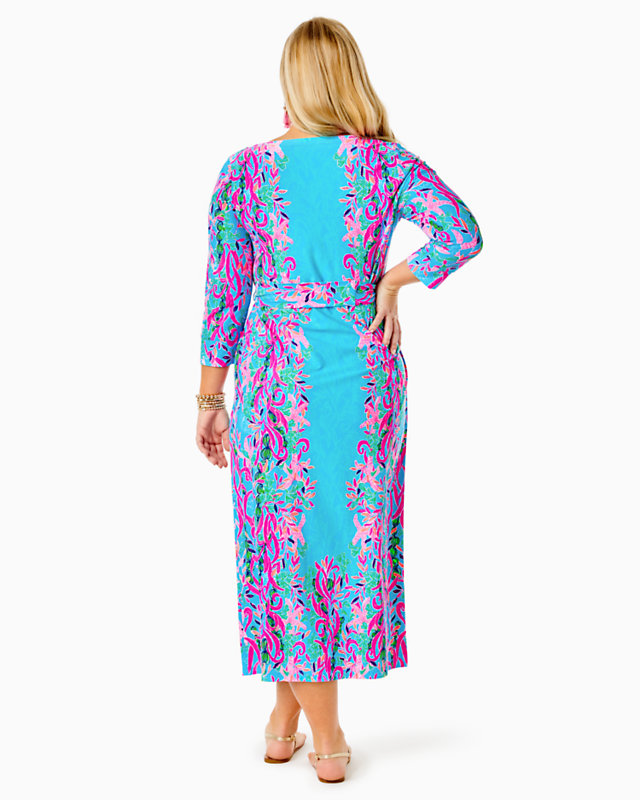 UPF 50+ Carabella Chillylilly Midi Dress | Lilly Pulitzer Outlet