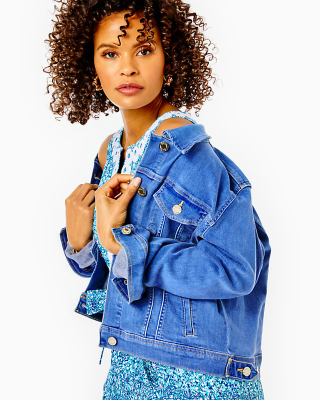 Seaspray Denim Jacket | Lilly Pulitzer Outlet