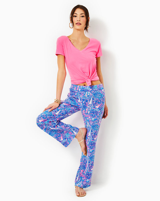 32" Deri Linen Palazzo Pant | Lilly Pulitzer Outlet