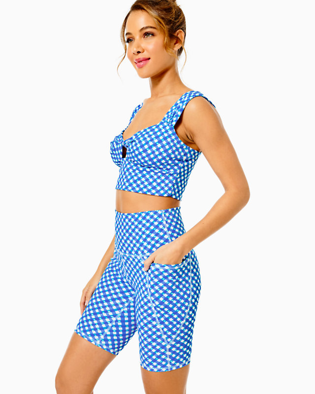 UPF 50+ Luxletic 8" South Beach High Rise Bike Short | Lilly Pulitzer Outlet