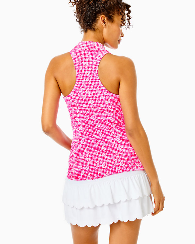 UPF 50+ Luxletic Lakelyn Bra Polo Top | Lilly Pulitzer Outlet
