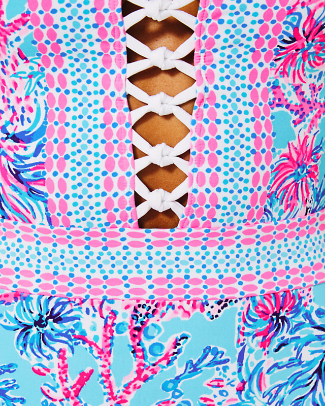 Caseylee Lattice One-Piece Swimsuit | Lilly Pulitzer Outlet