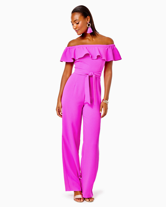 Jood Off-The-Shoulder Jumpsuit | Lilly Pulitzer Outlet