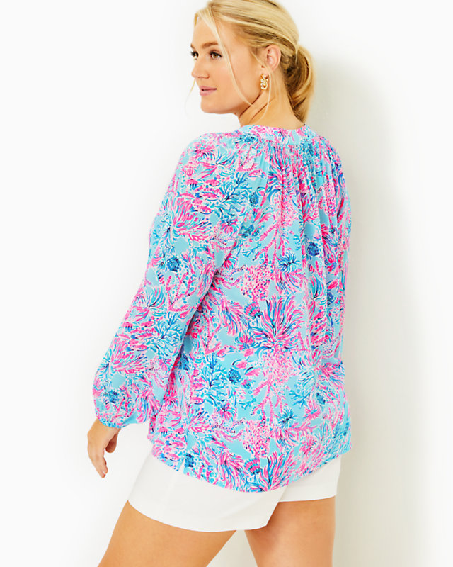 Elsa Silk Top | Lilly Pulitzer Outlet