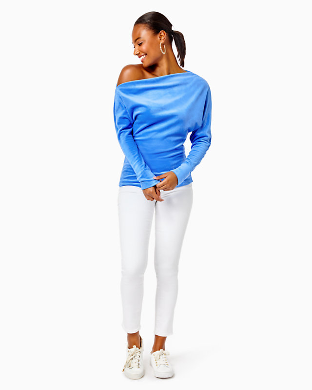 Sheera Velour Top | Lilly Pulitzer Outlet
