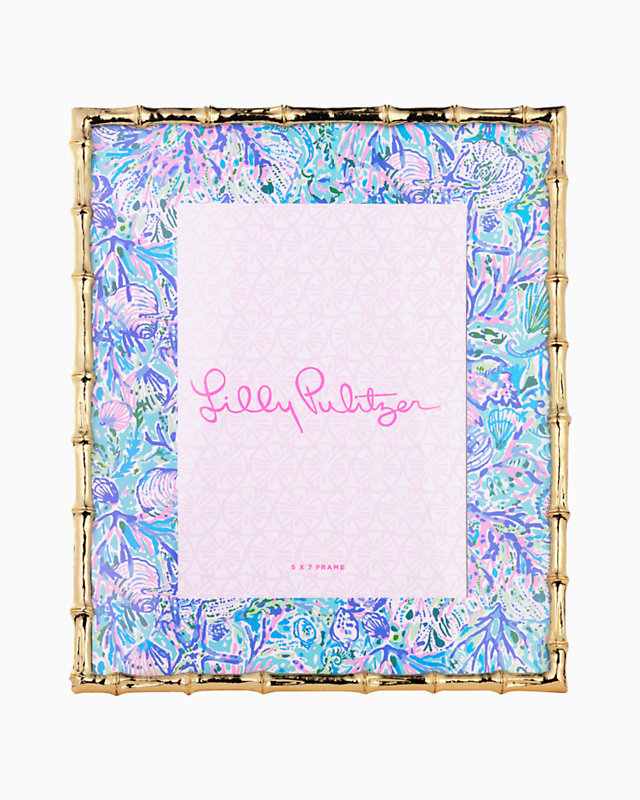 Large Bamboo Picture Frame | Lilly Pulitzer Outlet