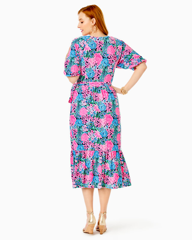 Brantley Midi Wrap Dress | Lilly Pulitzer Outlet