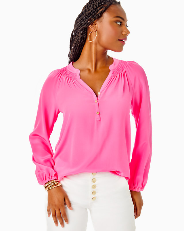 Elsa Silk Top | Lilly Pulitzer Outlet