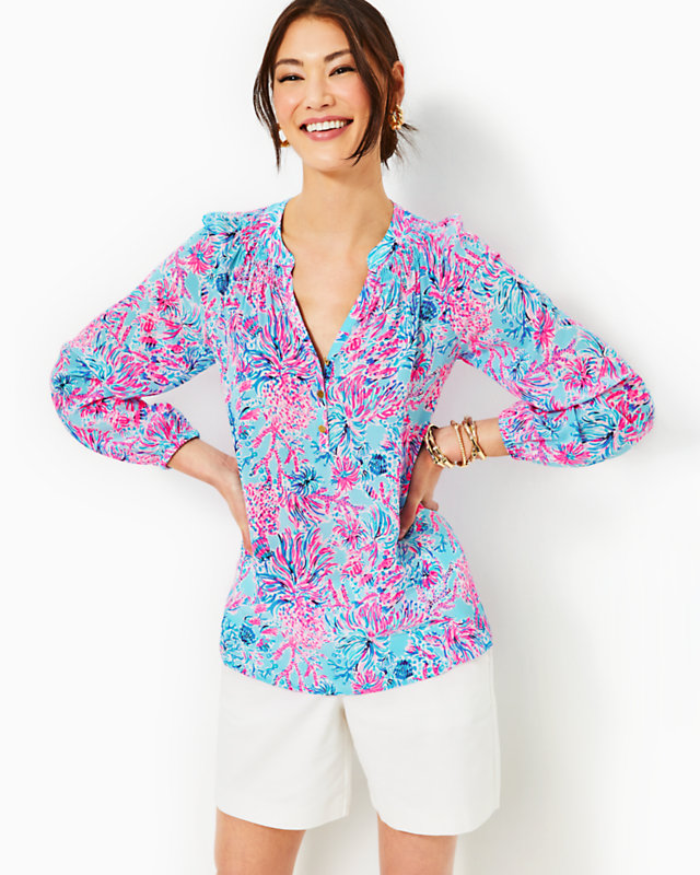 Elsa Silk Top | Lilly Pulitzer Outlet