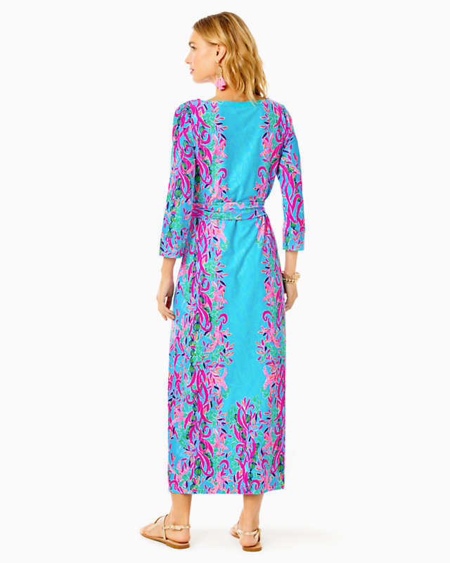 UPF 50+ Carabella Chillylilly Midi Dress | Lilly Pulitzer Outlet