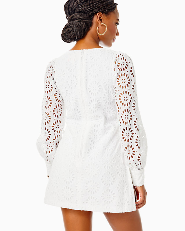 Aisha Eyelet Romper | Lilly Pulitzer Outlet