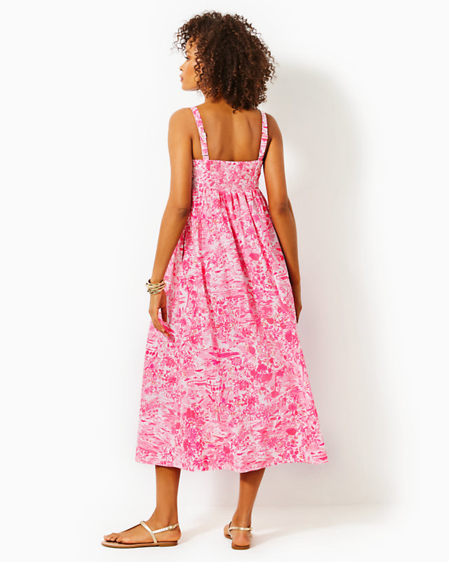 Azora Cotton Midi Dress | Lilly Pulitzer Outlet