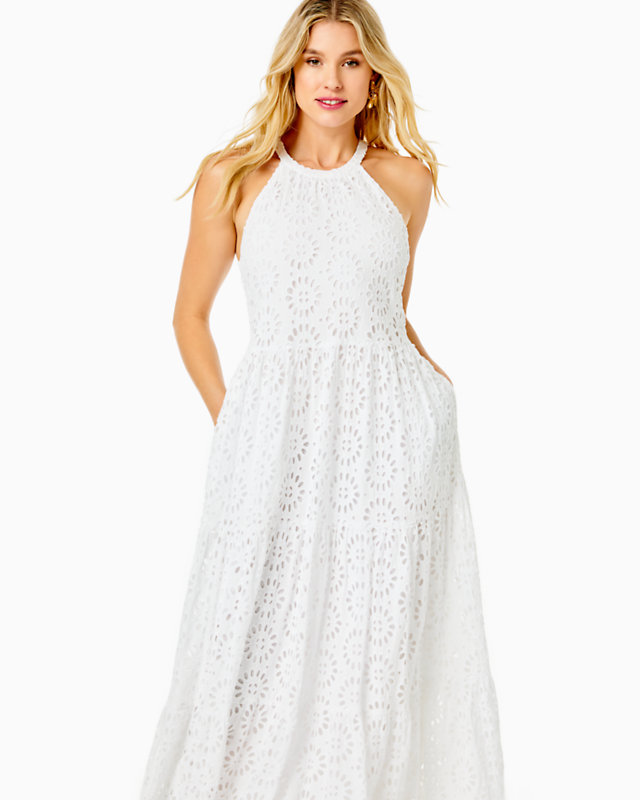 Beccalyn Eyelet Maxi Dress | Lilly Pulitzer Outlet