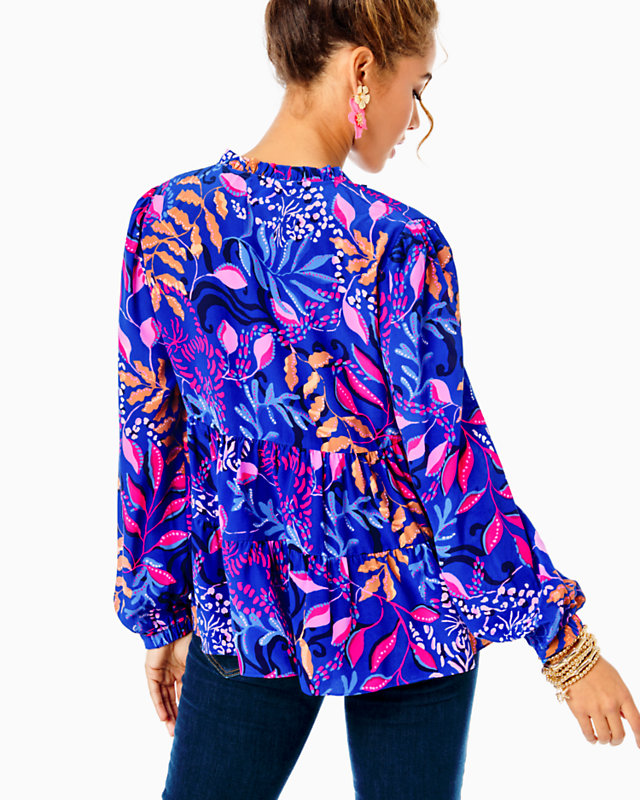Sarita Silk Top | Lilly Pulitzer Outlet